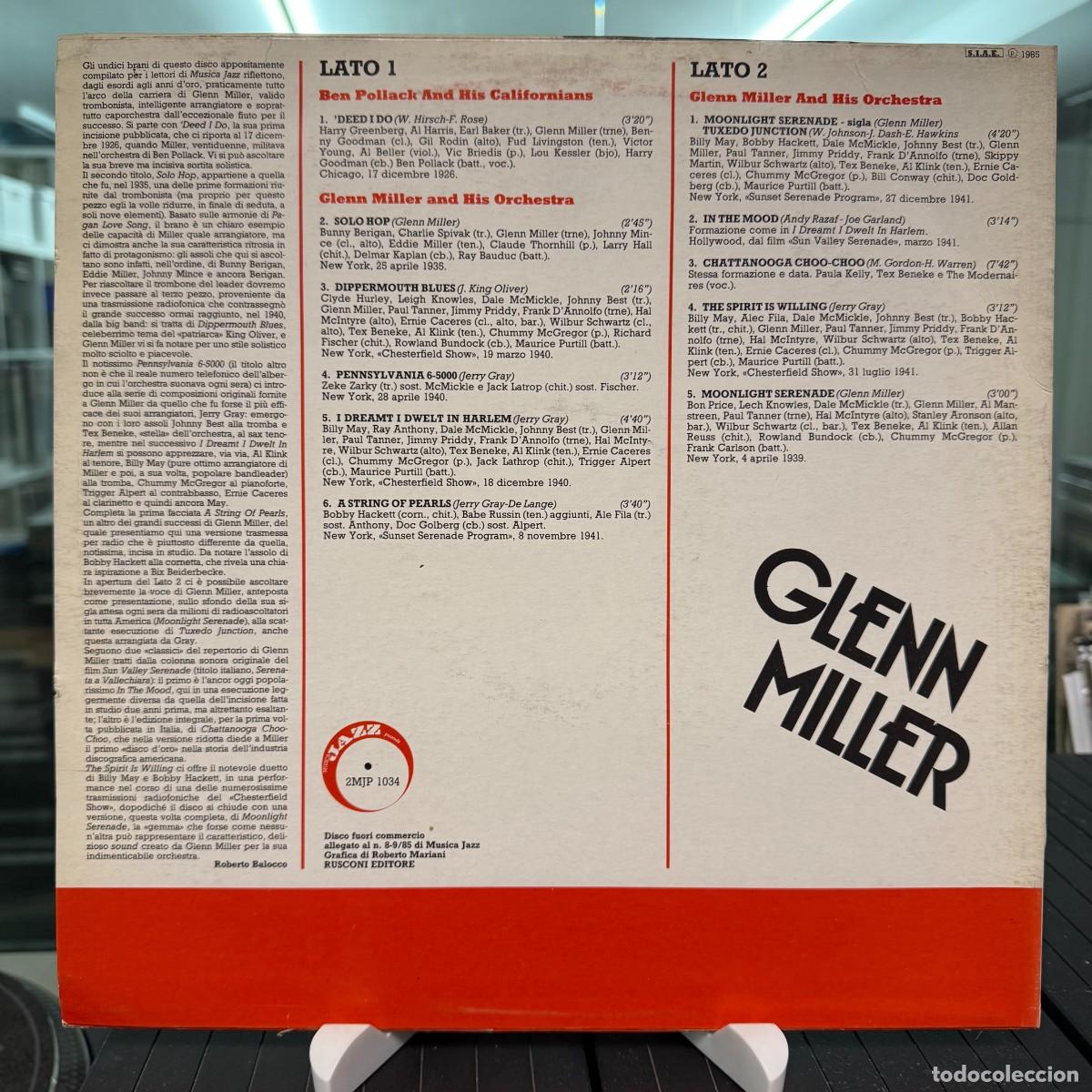Discos de vinilo: Glenn Miller - Glenn Miller (LP) - Foto 2