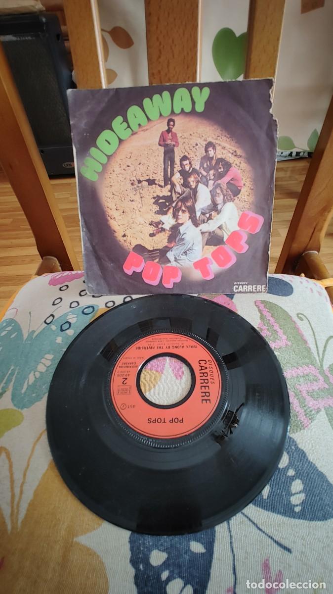 Discos de vinilo: POP TOPS-SINGLE HIDEAWAY-FRANCES - Foto 1