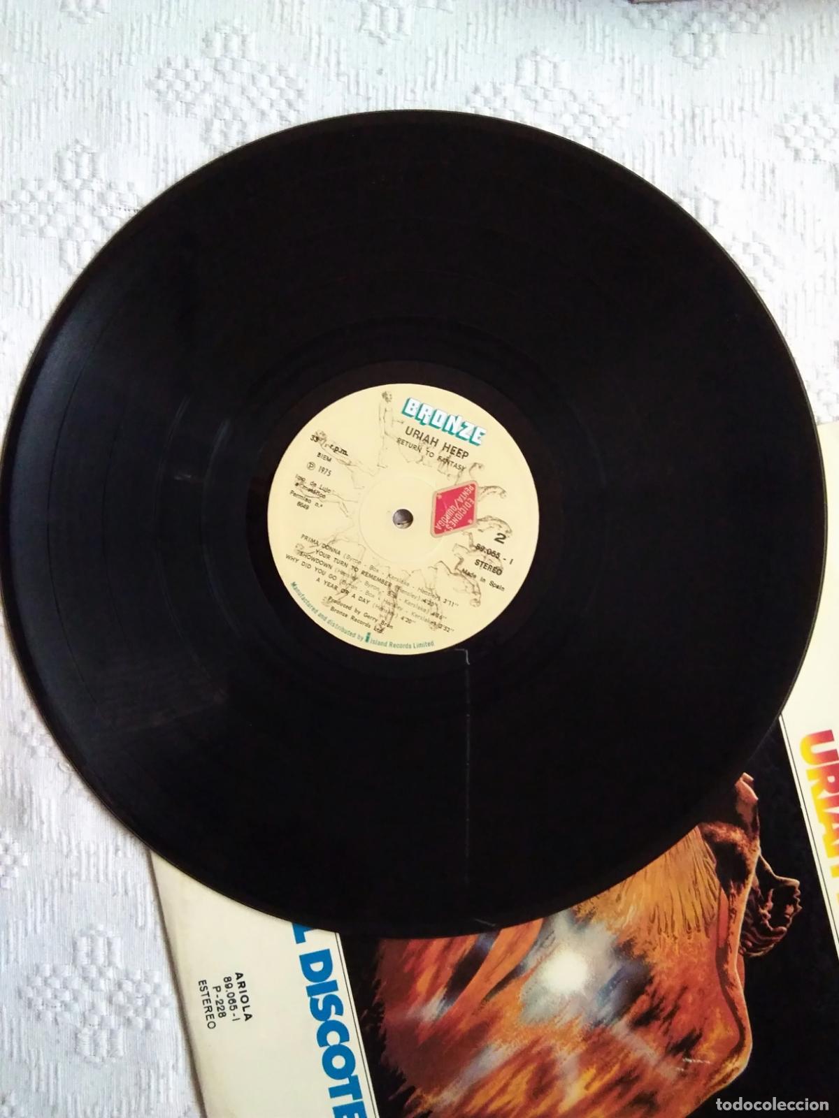 Discos de vinilo: URIAH HEEP ESPECIAL DISCOTECAS - Foto 2