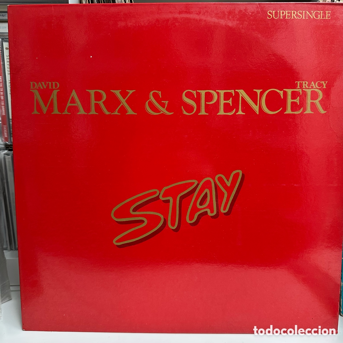 Discos de vinilo: Marx & Spencer - Stay (Maxi) - Foto 1