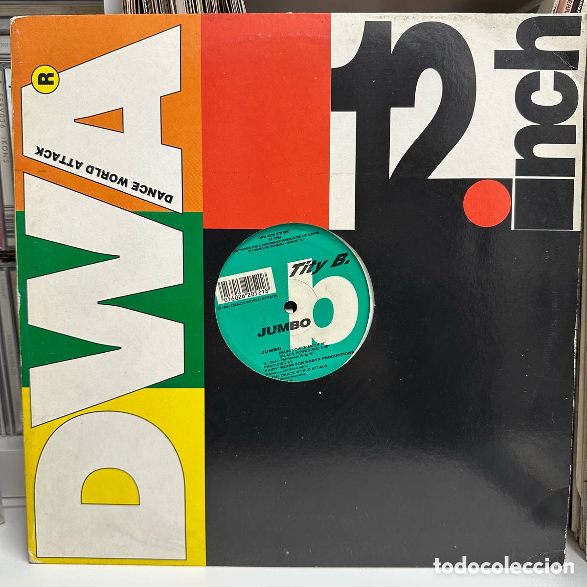 Discos de vinilo: Tity B. - Jumbo (Maxi) - Foto 1