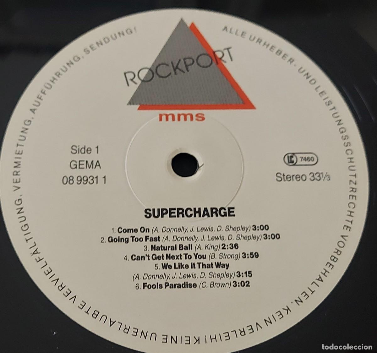 Discos de vinilo: LP SUPERCHARGE FULL POWER A&Ntilde;O 1990 GERMANY - Foto 4