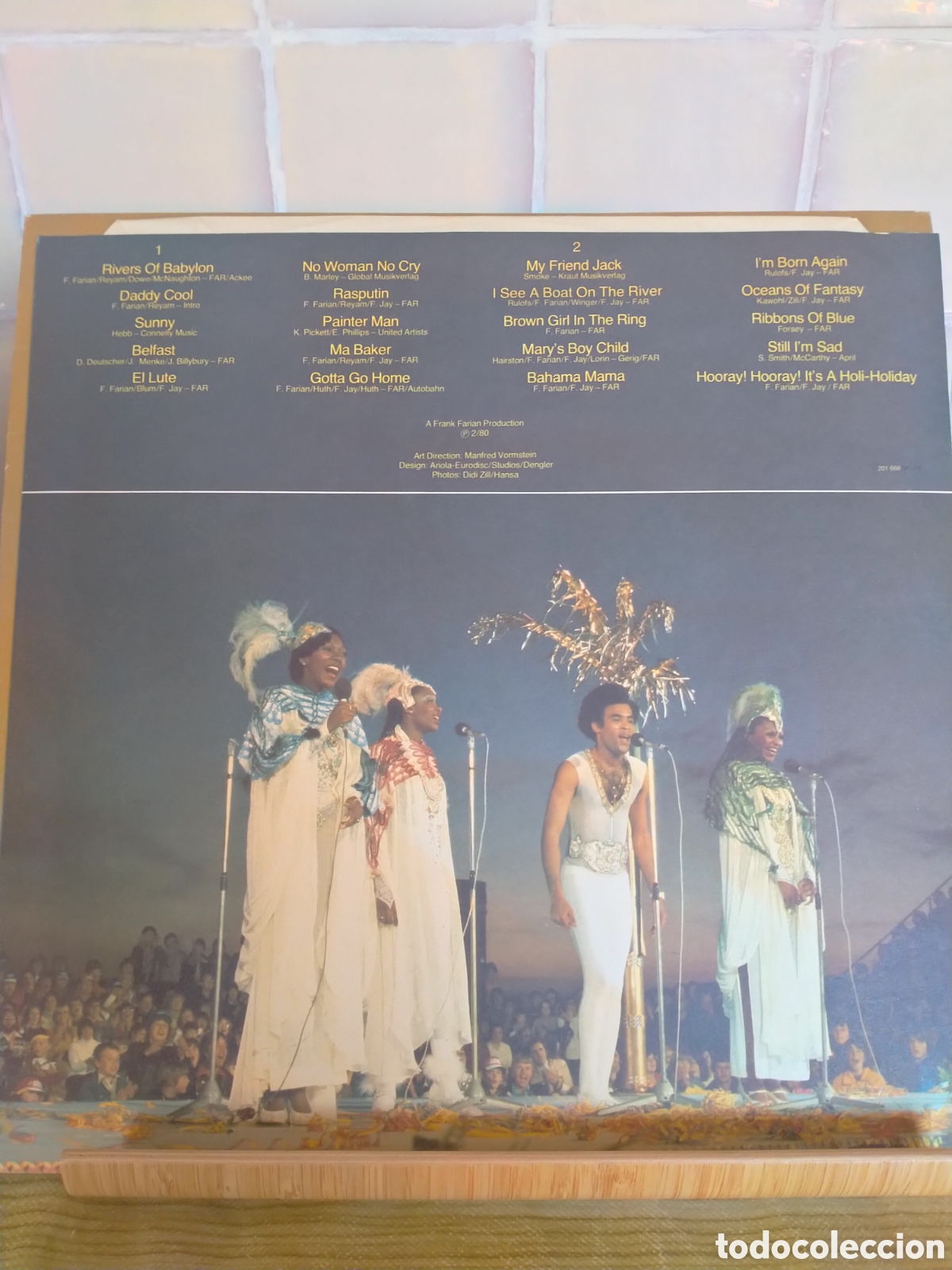 Discos de vinilo: Vinilo Boney M 20 Golden Hits - Foto 4