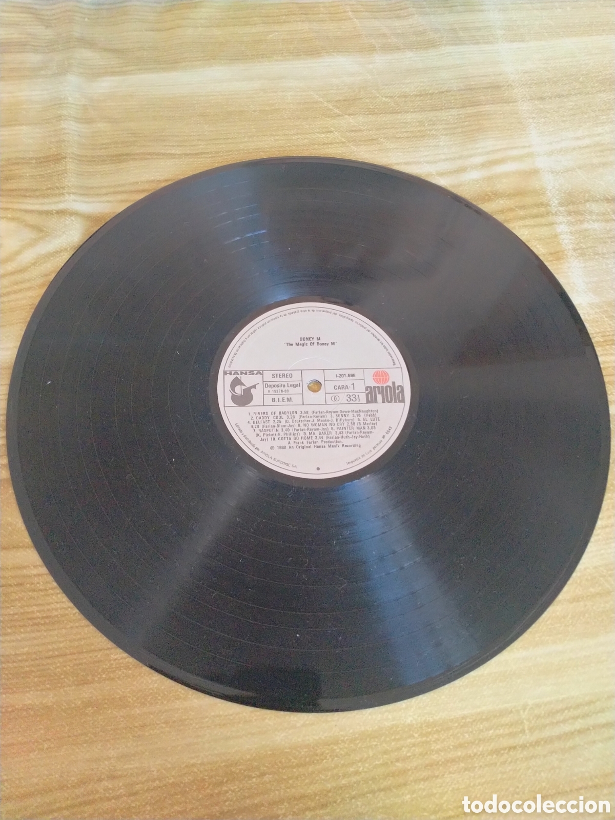 Discos de vinilo: Vinilo Boney M 20 Golden Hits - Foto 5