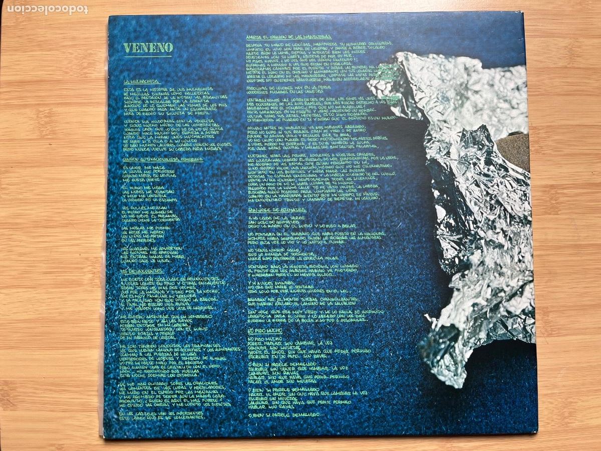 Discos de vinilo: VENENO. Veneno. (vinilo lp 1977) - Foto 2