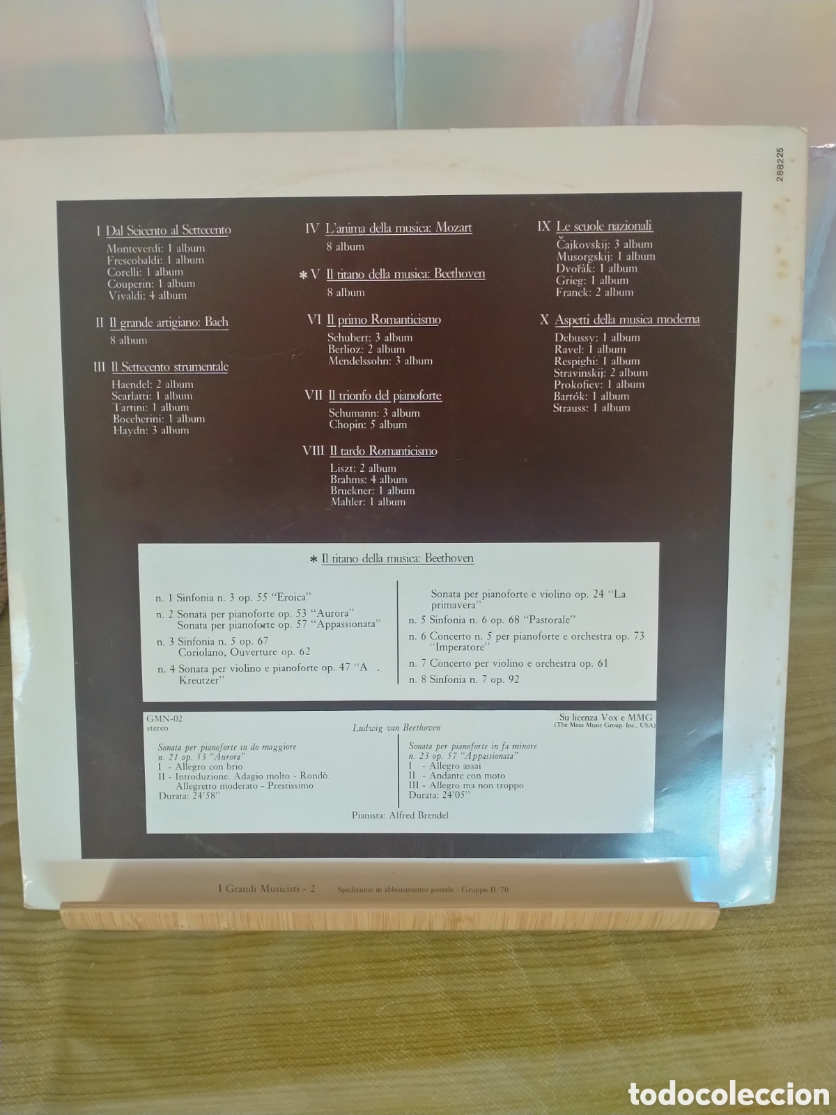 Discos de vinilo: Vinilo Beethoven Sonate per pianoforte - Foto 2