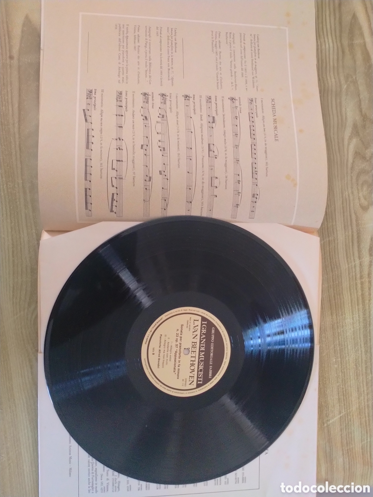 Discos de vinilo: Vinilo Beethoven Sonate per pianoforte - Foto 6