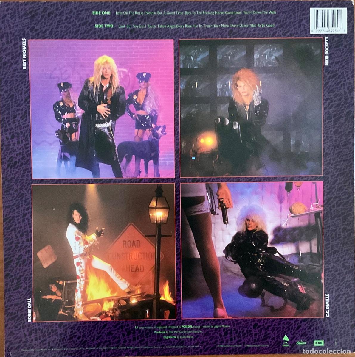 Discos de vinilo: POISON - OPEN UP AND SAY&hellip;AHH! - Foto 2