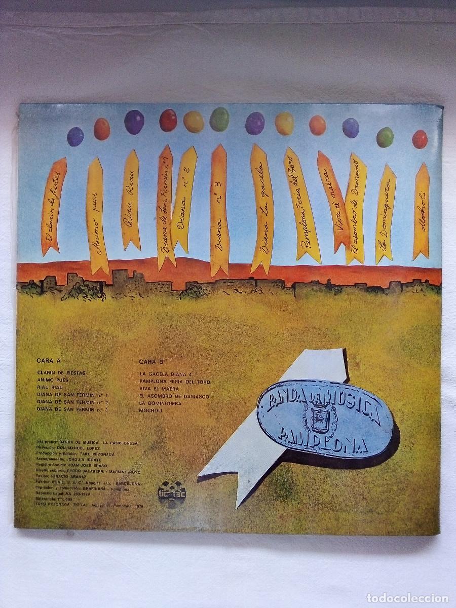 Discos de vinilo: LA PAMPLONESA - LP ESPA&Ntilde;A 1979 - Foto 2