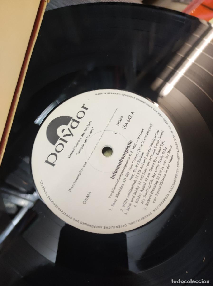 Discos de vinilo: CANCIONES ALEMANAS PHILIPS POLYDOR 2 VINILOS - Foto 2
