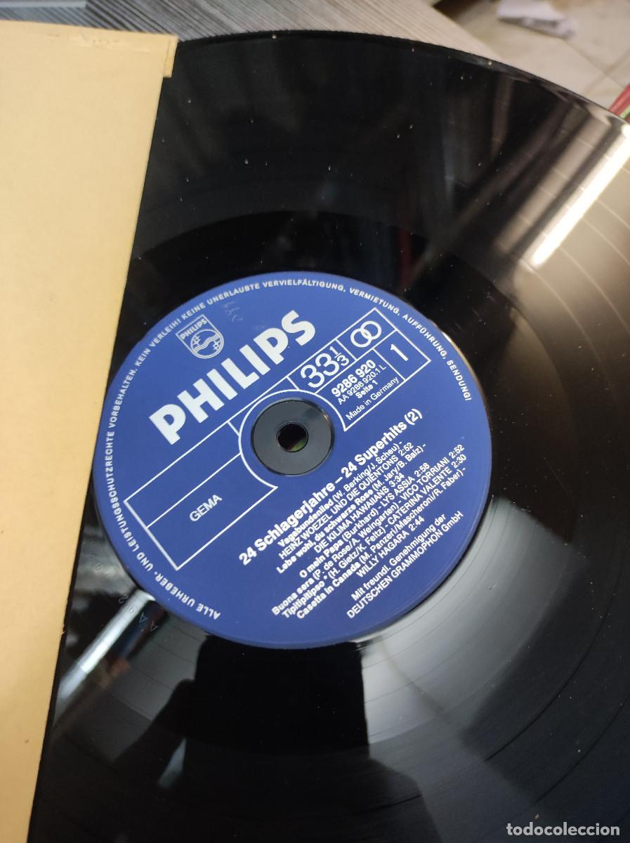 Discos de vinilo: CANCIONES ALEMANAS PHILIPS POLYDOR 2 VINILOS - Foto 3