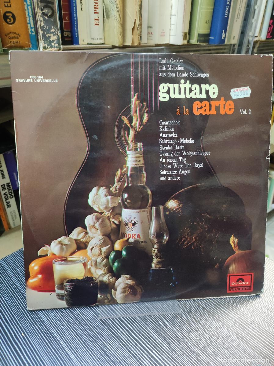 Discos de vinilo: GUITARE A LA CARTE VOL 2 - Foto 1