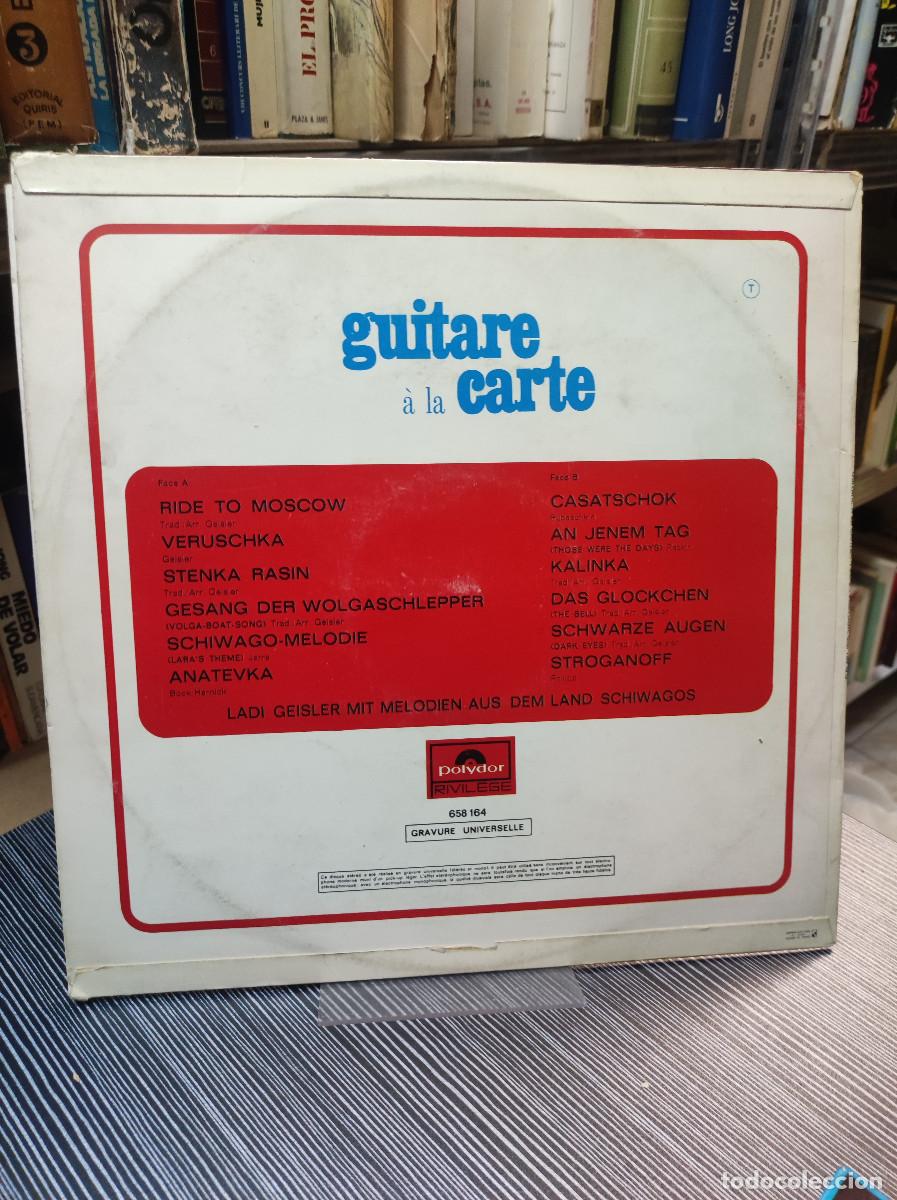 Discos de vinilo: GUITARE A LA CARTE VOL 2 - Foto 2