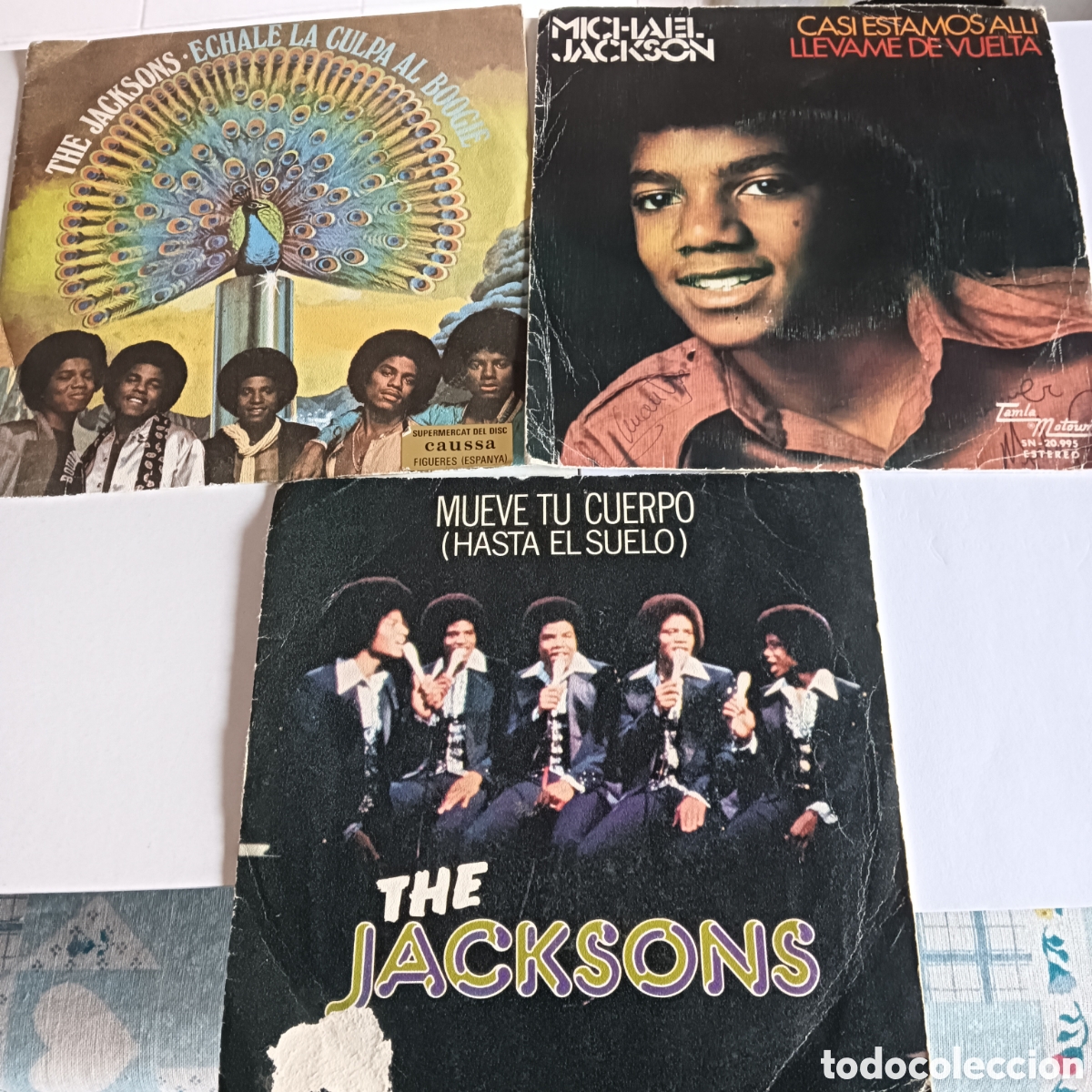 Discos de vinilo: THE JACKSONS LOTE DE 3 SINGLES - Foto 1