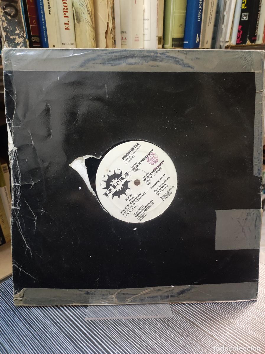 Discos de vinilo: Prophetia &ndash; Rave Is Your Party - Foto 1