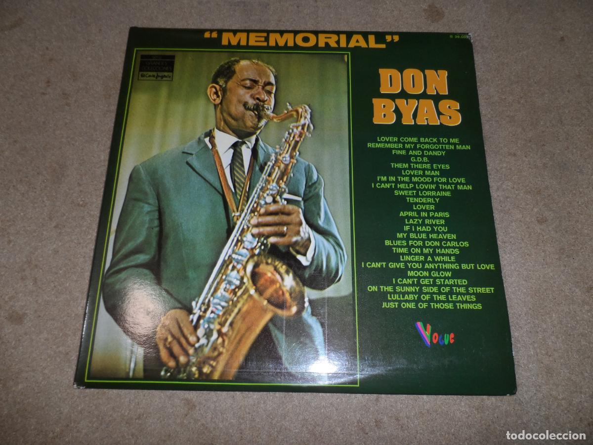 Discos de vinilo: DON BYAS - MEMORIAL (SPAIN 1978) (2 LPS) - Foto 1