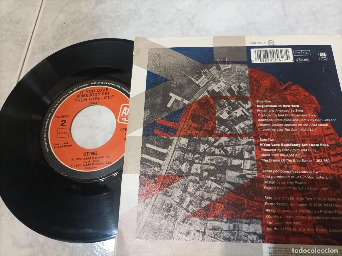 Discos de vinilo: sting single englishmanin - Foto 2