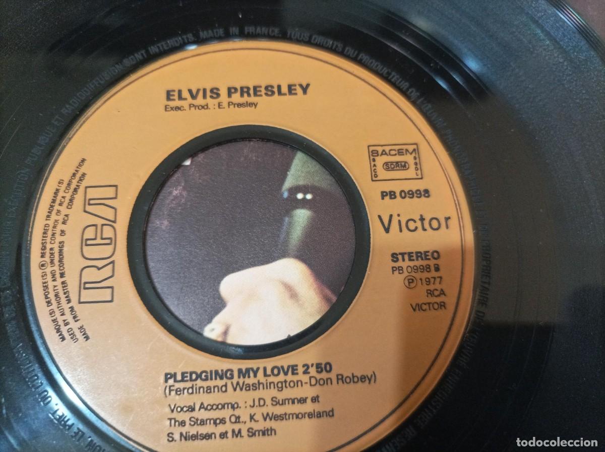 Discos de vinilo: Elvis Presley single way down - Foto 3