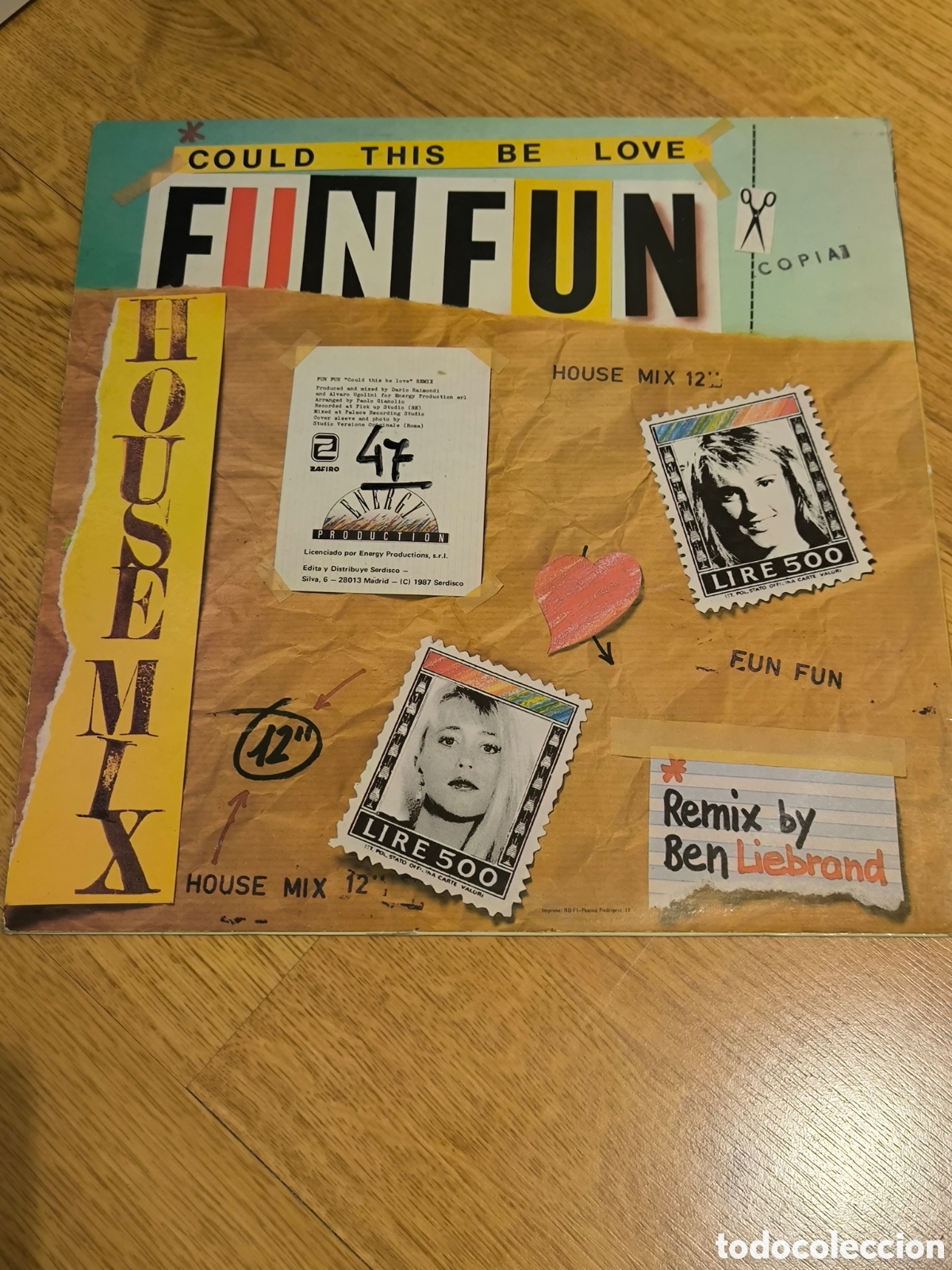 Discos de vinilo: Fun Fun - Could This Be Love. VINILO - Foto 2