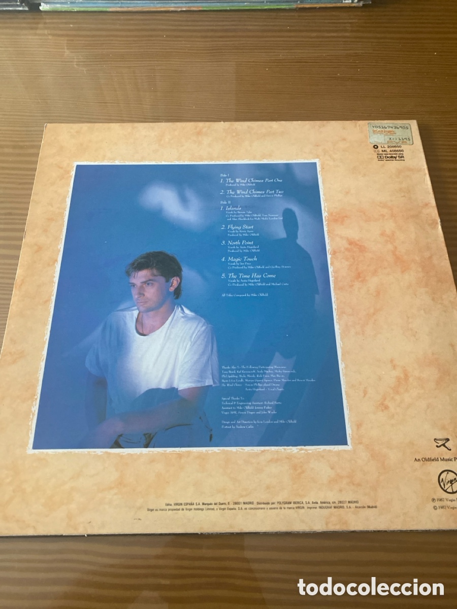 Discos de vinilo: Maxi-Single de Mike Oldfield &rdquo;Islands&rdquo; - Foto 2