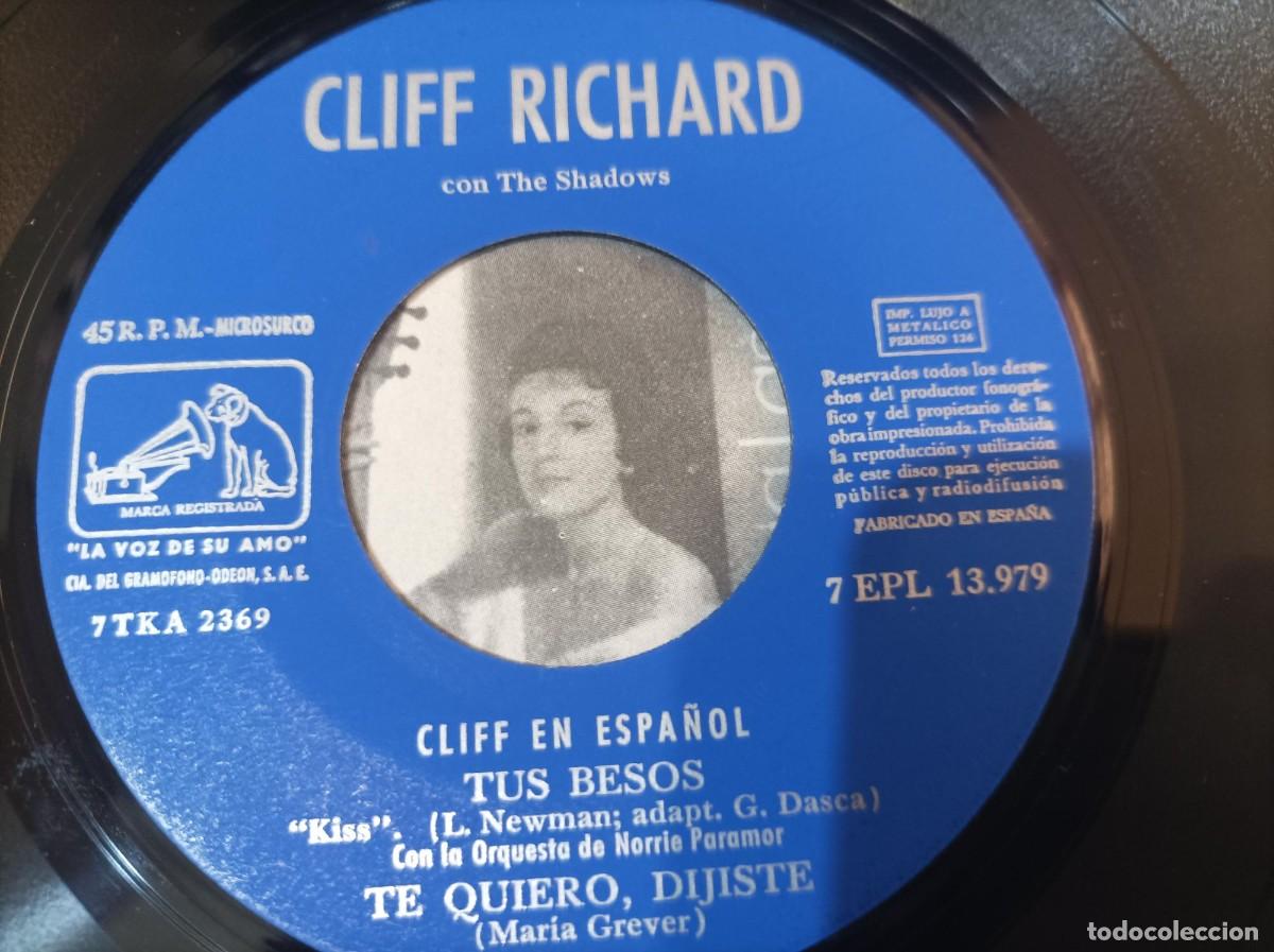 Discos de vinilo: Cliff Richard en Espa&ntilde;a ep - Foto 3