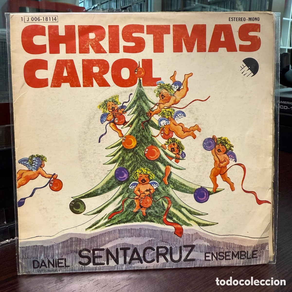 Discos de vinilo: Daniel Sentacruz Ensemble - Christmas Carol (7&rdquo;) - Foto 1