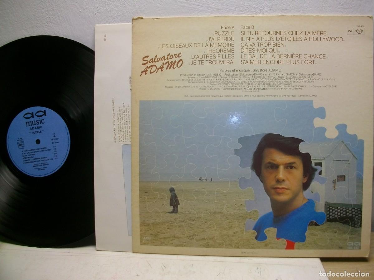 Discos de vinilo: Salvatore Adamo &ndash; Puzzle LP - Foto 2