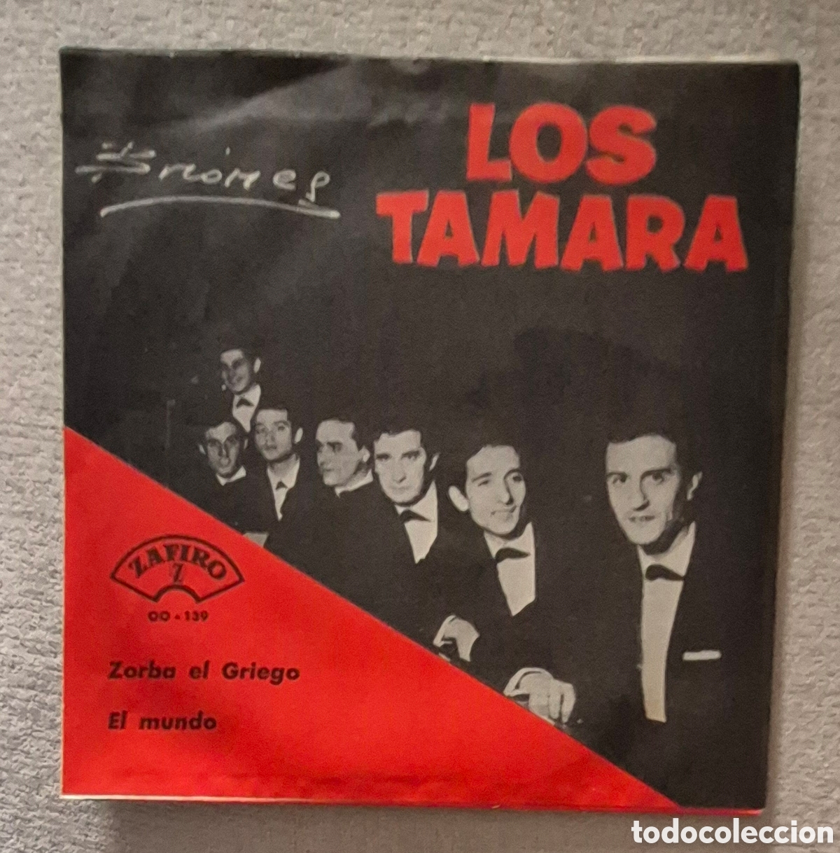 Discos de vinilo: SINGLE - LOS TAMARA - ZORBA EL GRIEGO - 1965 - Foto 2