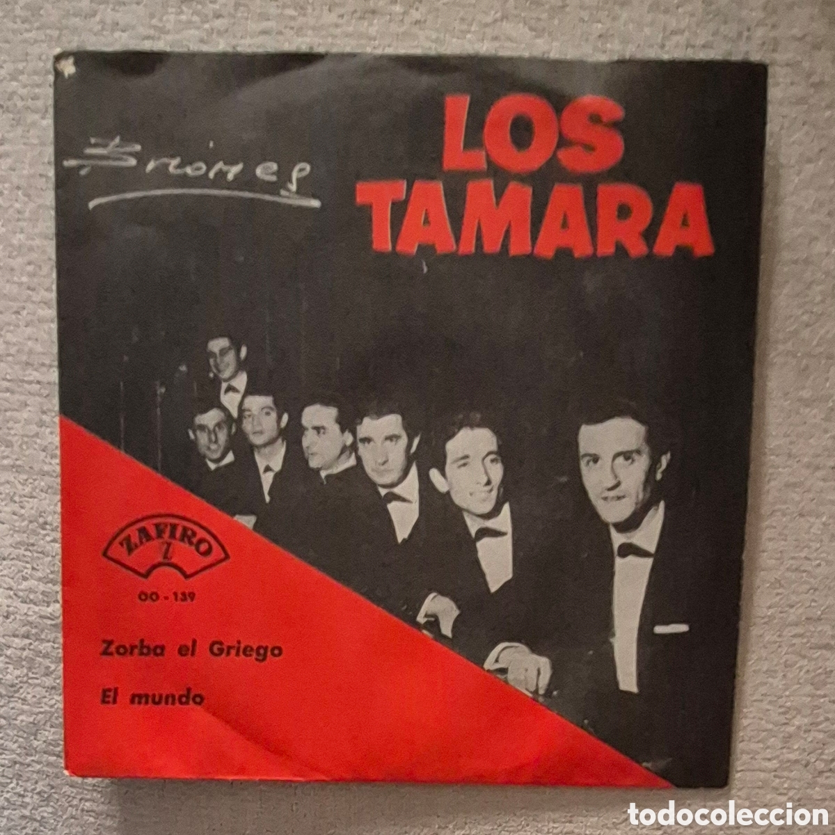 Discos de vinilo: SINGLE - LOS TAMARA - ZORBA EL GRIEGO - 1965 - Foto 1