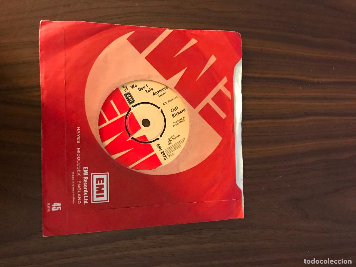 Discos de vinilo: SINGLE CLIFF RICHARD , ME OUT , EMI - Foto 2