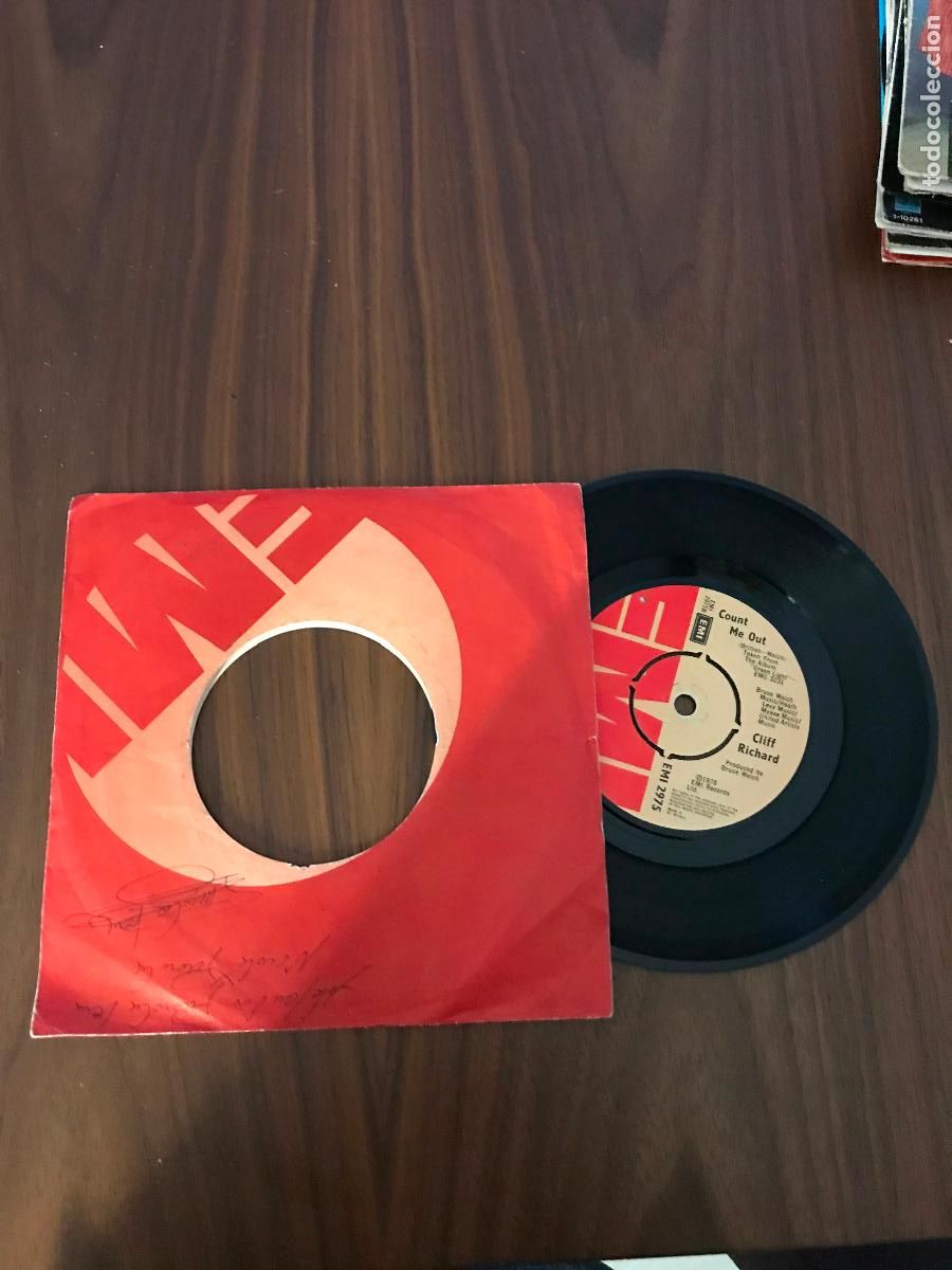 Discos de vinilo: SINGLE CLIFF RICHARD , ME OUT , EMI - Foto 1