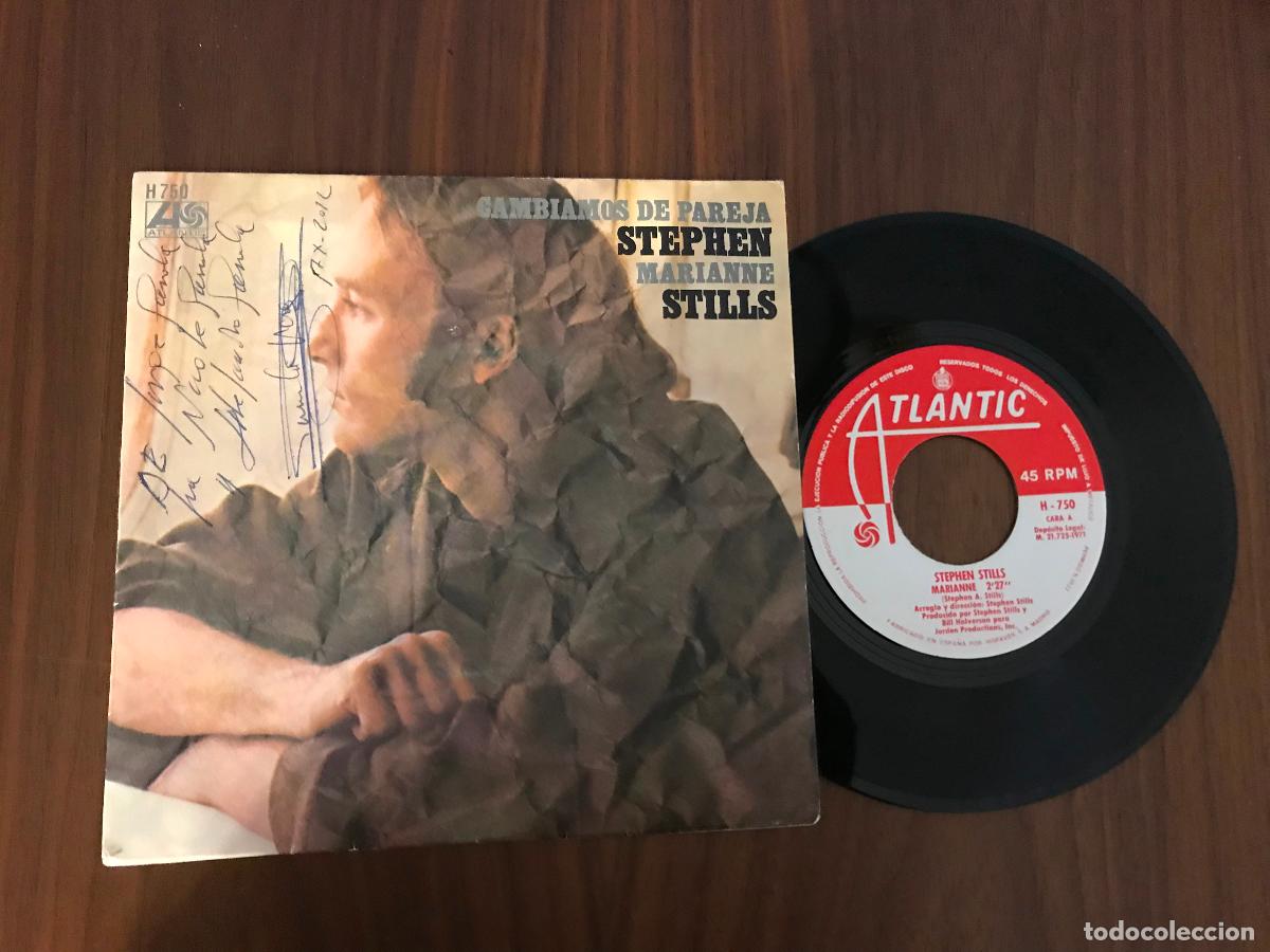 Discos de vinilo: SINGLE STEPHEN STILLS , CAMBIAMOS DE PAREJA , HISPAVOX - Foto 1