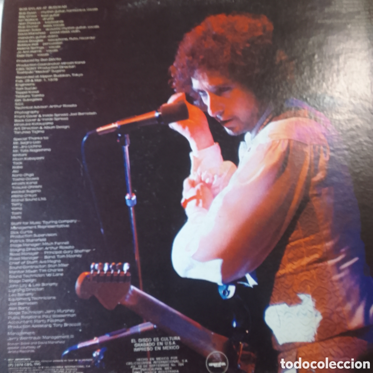 Discos de vinilo: BOB DYLAN AT BUDOKAN DOBLE LP - Foto 2