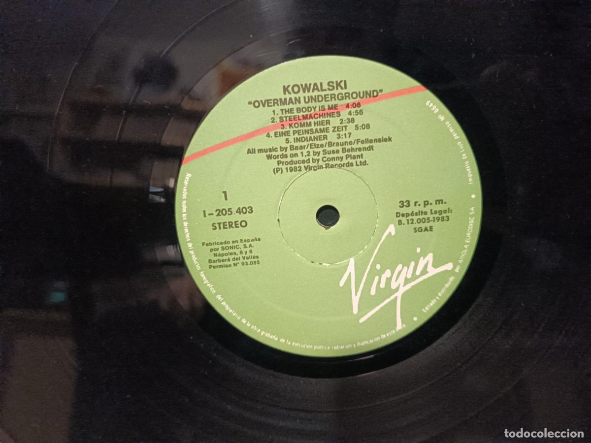 Discos de vinilo: Kowalski Overman Underground - Foto 3