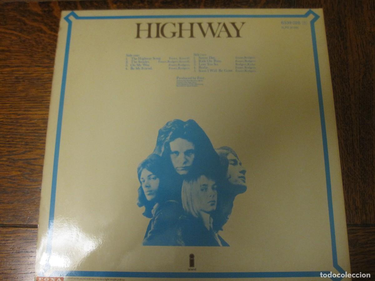 Discos de vinilo: FREE &rdquo;Highway&rdquo; 1970 Island - Foto 3