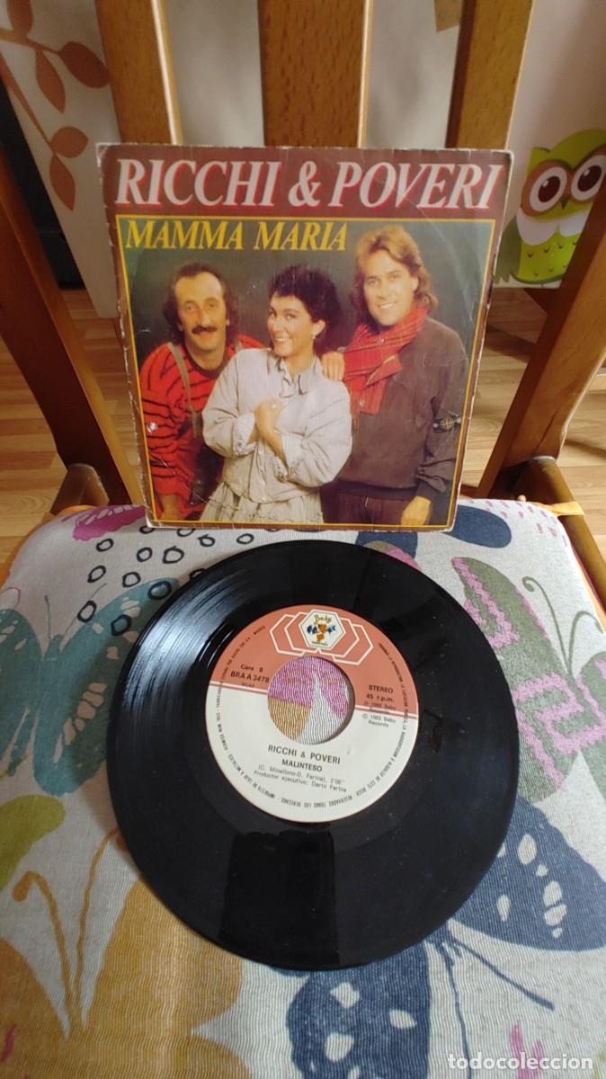 Discos de vinilo: RICCHI & POVERI-SINGLE MAMMA MIA - Foto 1