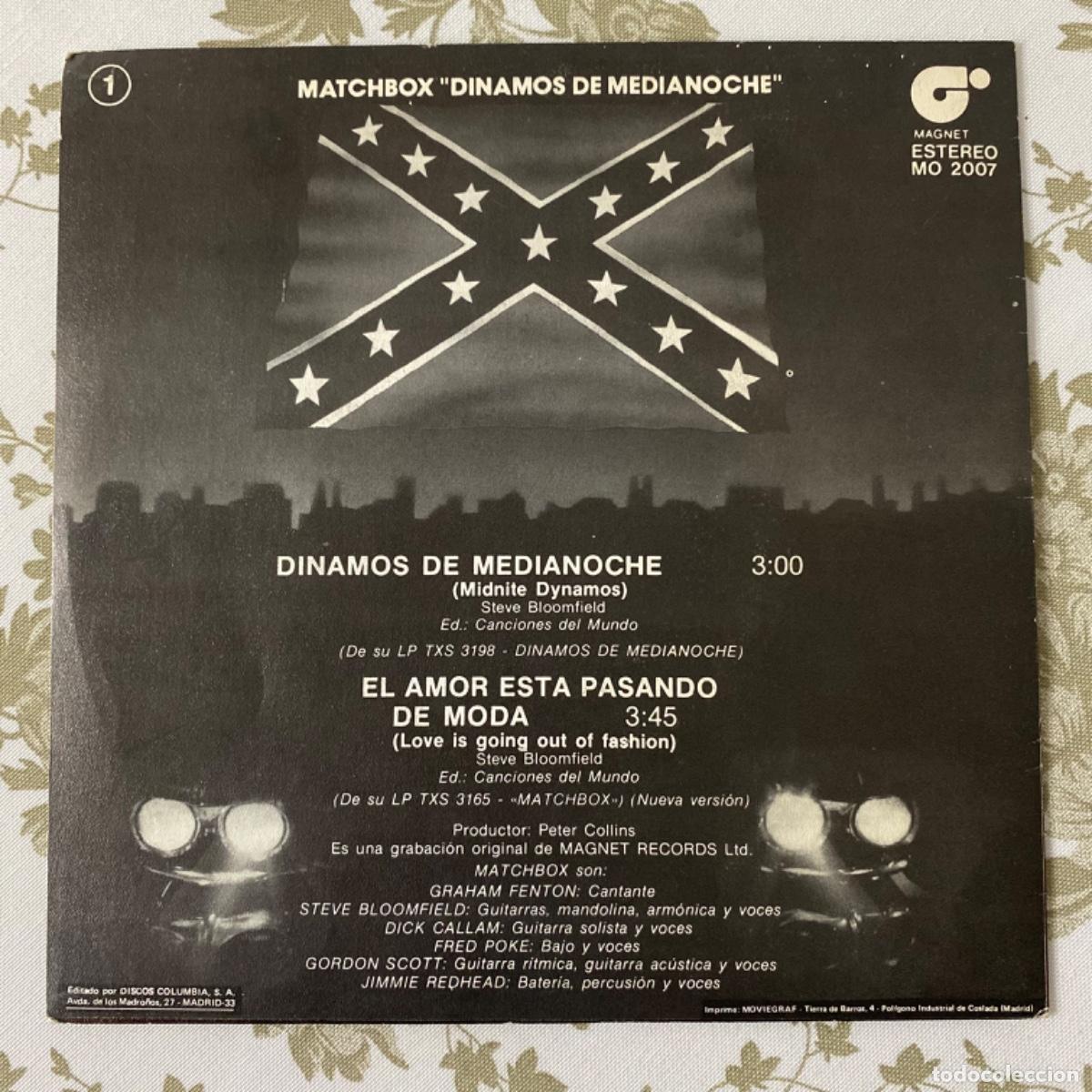 Discos de vinilo: MATCHBOX MIDNITE DYNAMOS - Foto 2
