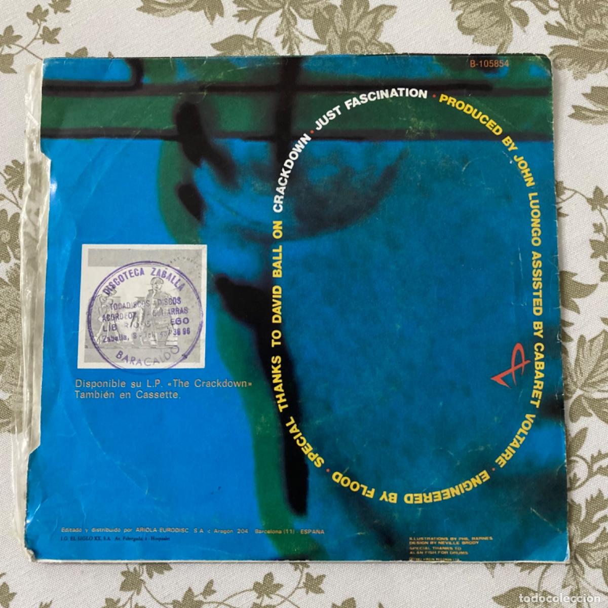 Discos de vinilo: CABARET VOLTAIRE JUST FASCINATION - Foto 2
