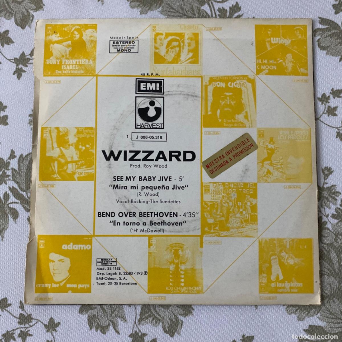 Discos de vinilo: WIZZARD SEE MY BABY JIVE - Foto 2