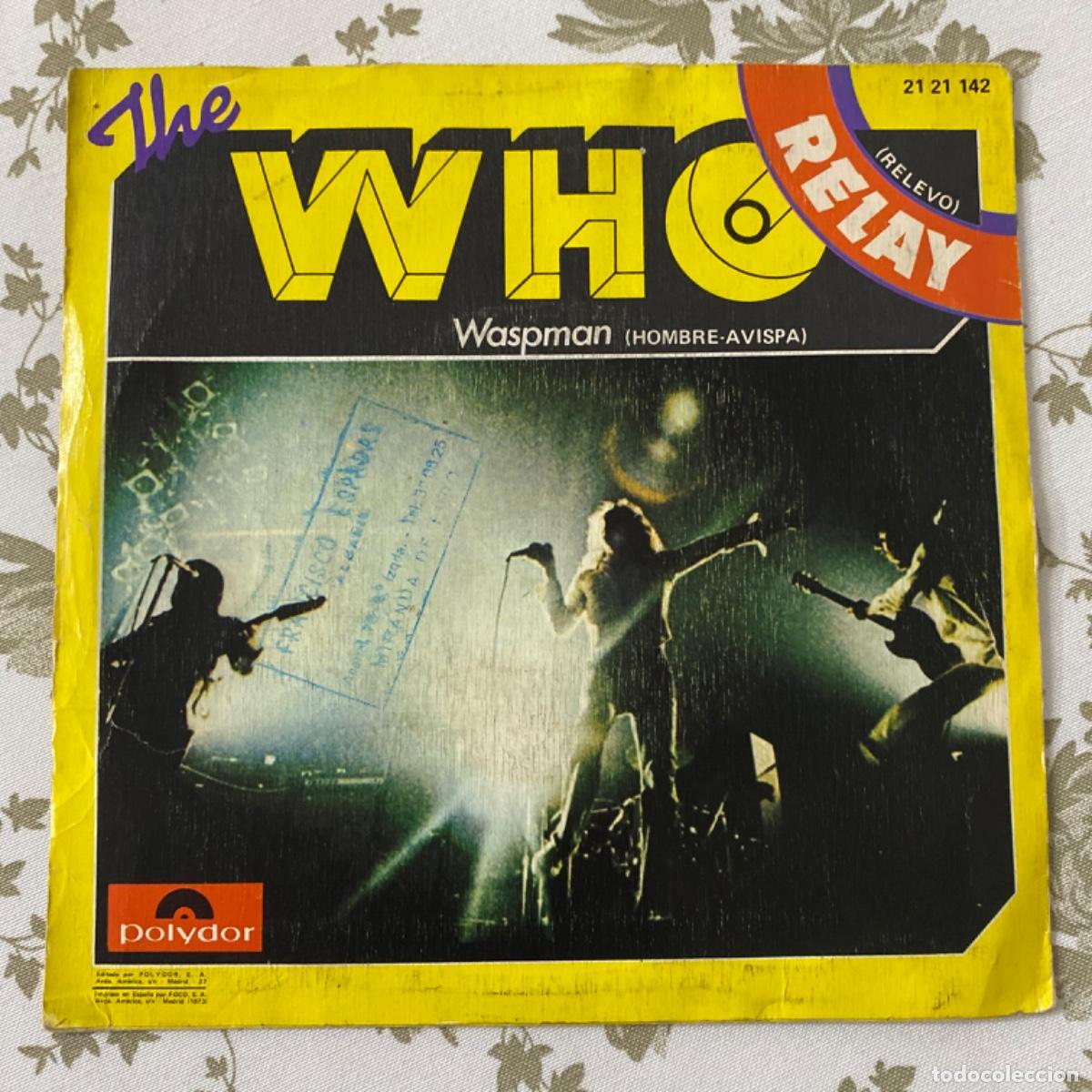Discos de vinilo: THE WHO RELAY WASPMAN - Foto 1