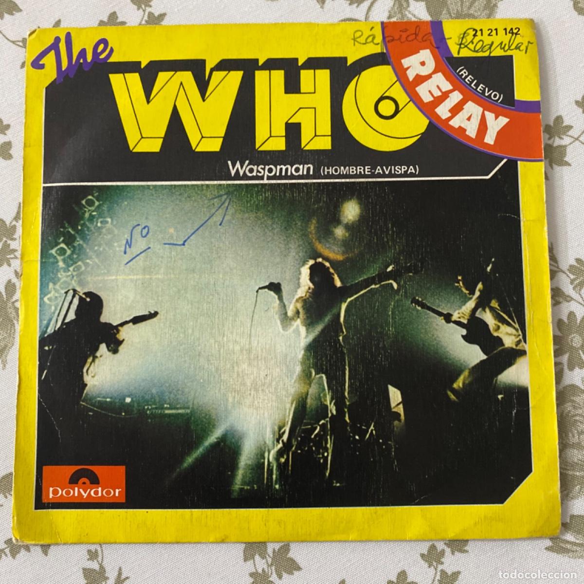 Discos de vinilo: THE WHO RELAY WASPMAN - Foto 2