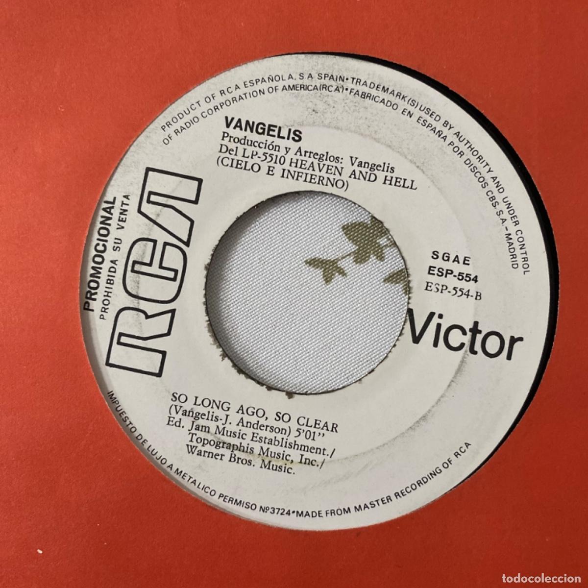 Discos de vinilo: VANGELIS HEAVEN AND HELL - Foto 2