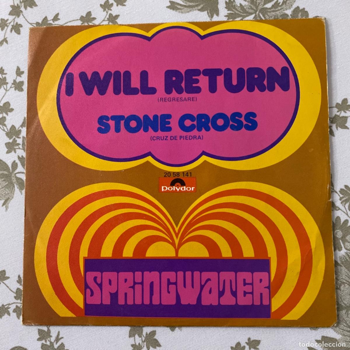 Discos de vinilo: SPRINGWATER I WILL RETURN - Foto 1
