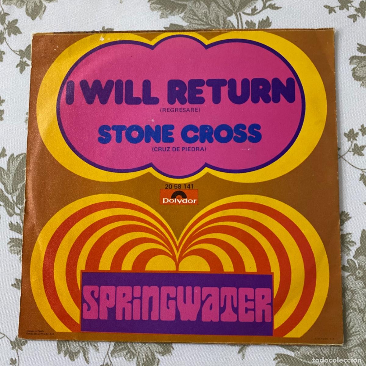 Discos de vinilo: SPRINGWATER I WILL RETURN - Foto 2