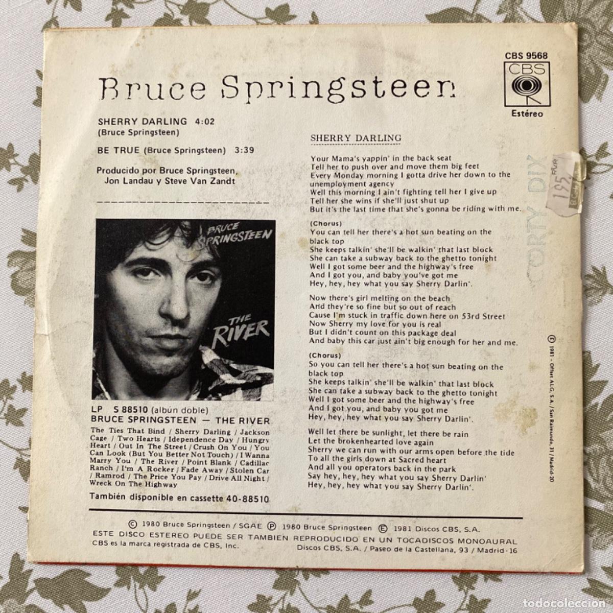 Discos de vinilo: BRUCE SPRINGSTEEN SHERRY DARLING - Foto 2