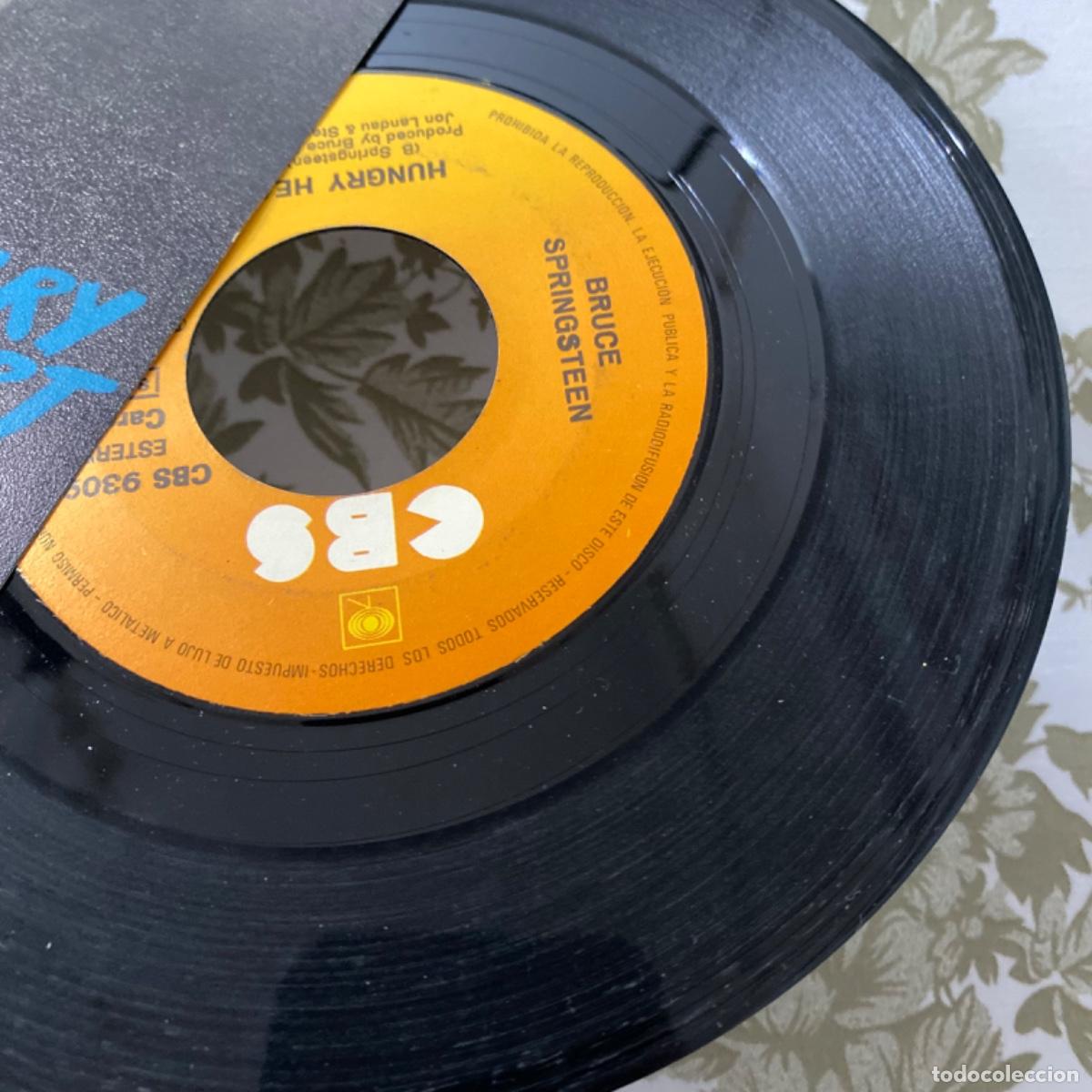 Discos de vinilo: BRUCE SPRINGSTEEN HUNGRY HEART - Foto 3