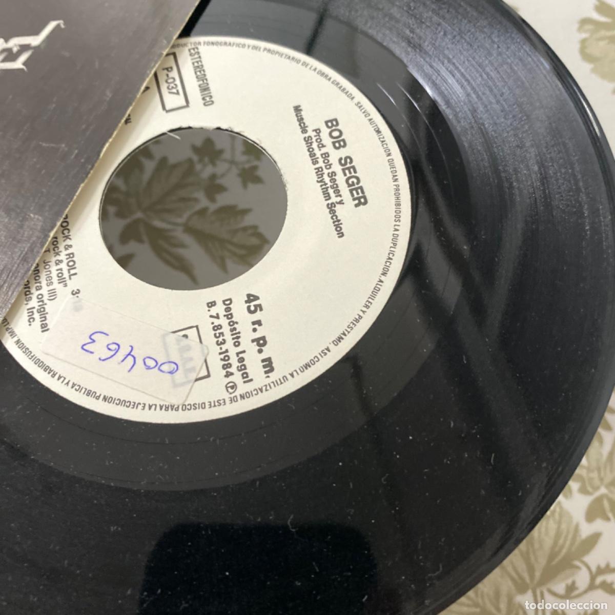 Discos de vinilo: BOB SEGER OLD TIME ROCK & ROLL PROMO - Foto 2