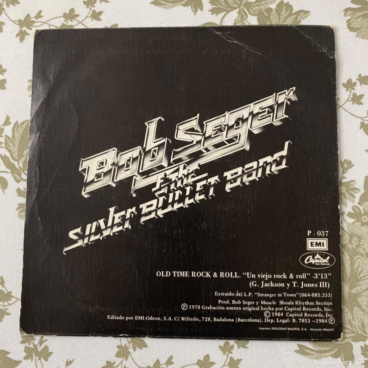 Discos de vinilo: BOB SEGER OLD TIME ROCK & ROLL PROMO - Foto 3