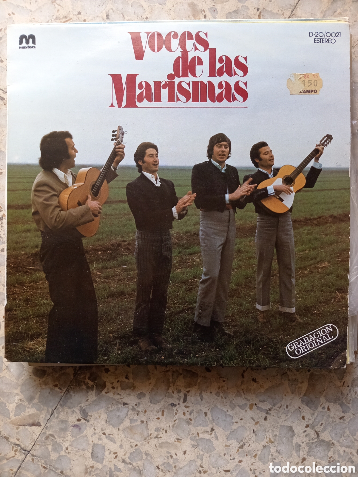 Discos de vinilo: LP VOCES DE LA MARISMA - Foto 1