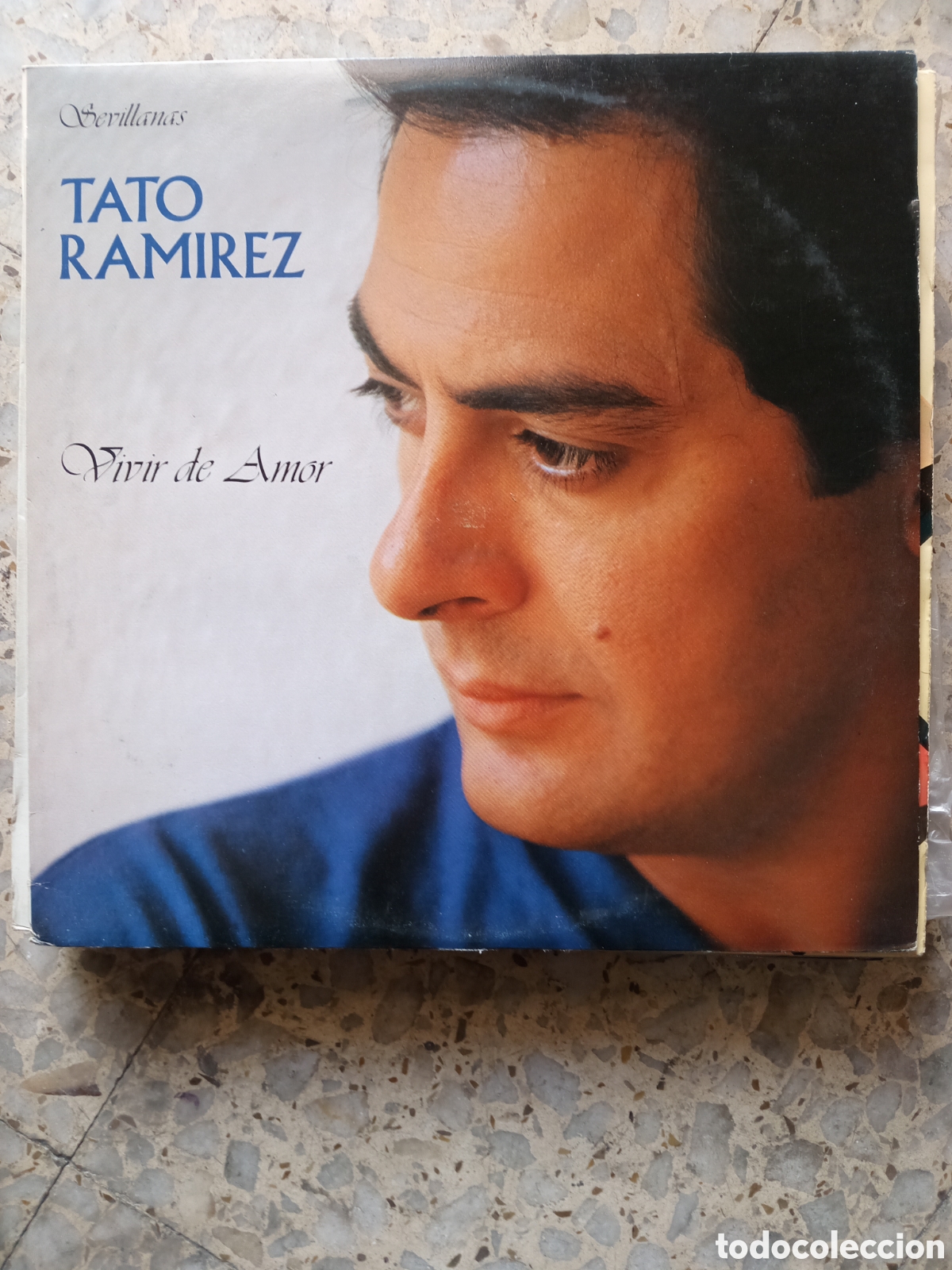 Discos de vinilo: LP TATO RAMIREZ VIVIR DE AMOR - Foto 1